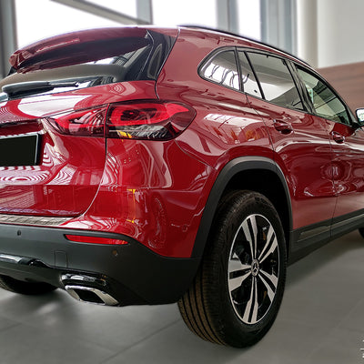 Ladekantenschutz für Mercedes GLA II H247 Silber Matt