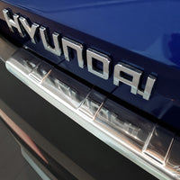Ladekantenschutz für Hyundai Bayon Silber Matt