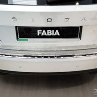 Ladekantenschutz für Skoda Fabia IV Silber Matt