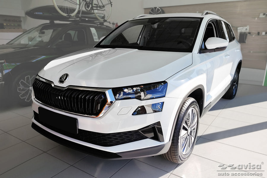 Ladekantenschutz für Skoda Karoq  FL Silber Matt