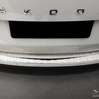 Ladekantenschutz für Skoda Karoq  FL Silber Matt