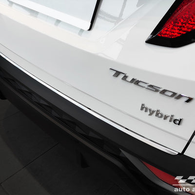 Ladekantenschutz für Hyundai Tucson IV Silber Matt