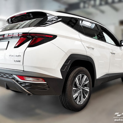 Ladekantenschutz für Hyundai Tucson IV Silber Matt