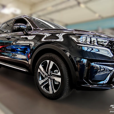 Ladekantenschutz für Kia Sorento IV Silber Matt