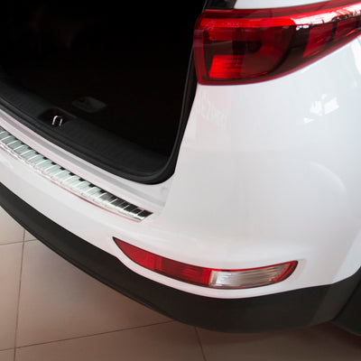 Ladekantenschutz für Kia Sportage IV Silber Matt