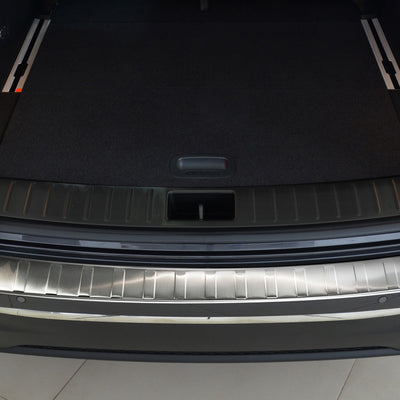 Ladekantenschutz für Kia Optima IV Kombi Silber Matt