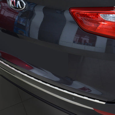 Ladekantenschutz für Kia Optima IV Kombi Silber Matt