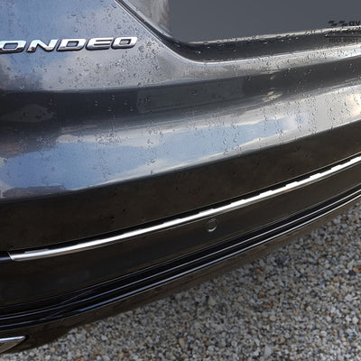 Ladekantenschutz für Ford Mondeo  V MK5 Turnier Silber Matt