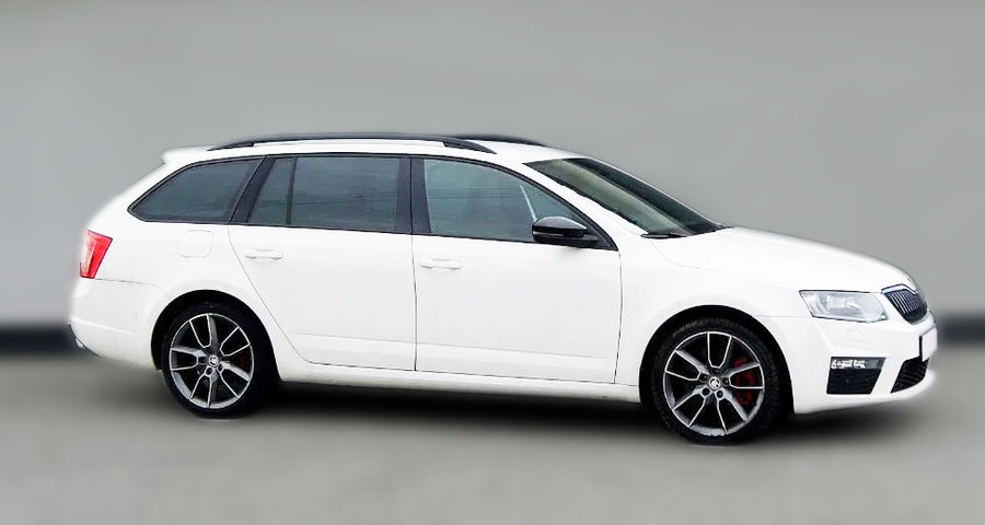Ladekantenschutz für Skoda Octavia III RS Combi Silber Matt