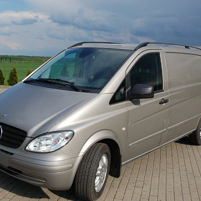 Ladekantenschutz für Mercedes W639 Vito / Viano Silber Matt