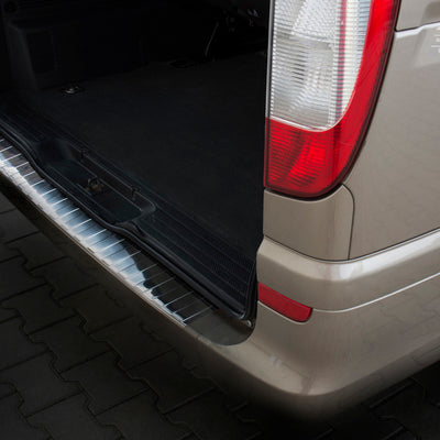 Ladekantenschutz für Mercedes W639 Vito / Viano Silber Matt