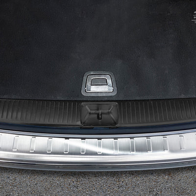 Ladekantenschutz für Mercedes C-Klasse W204 T-Model (2011-2014) Silber Matt