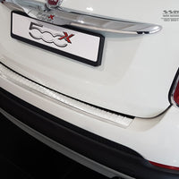 Ladekantenschutz für Fiat 500X Silber Matt