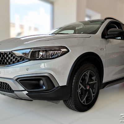 Ladekantenschutz für Fiat Tipo Cross Silber Matt