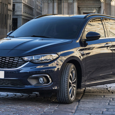 Ladekantenschutz für Fiat Tipo Station Wagon Silber Matt
