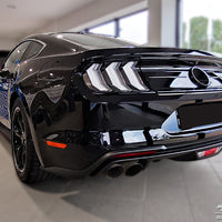 Ladekantenschutz für Ford Mustang VI Coupe Silber Matt