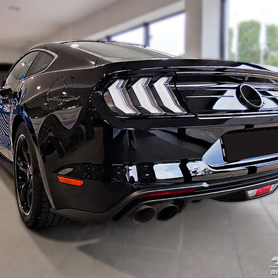 Ladekantenschutz für Ford Mustang VI Coupe Silber Matt