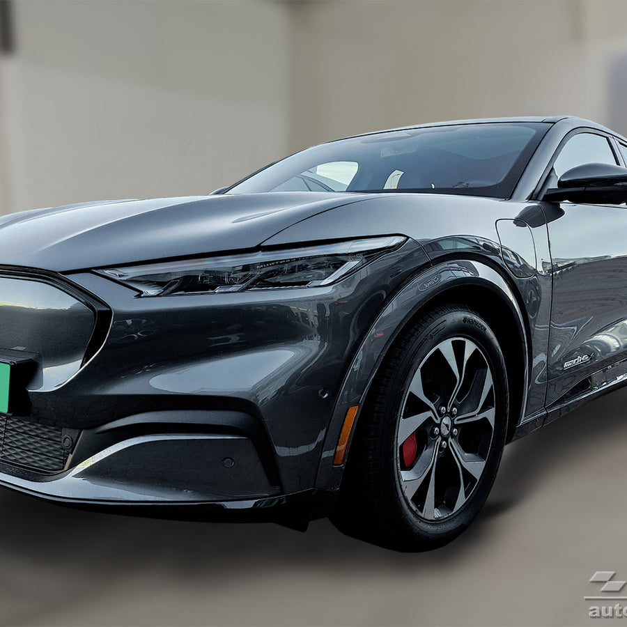 Ladekantenschutz für Ford Mustang Mach-E Silber Matt