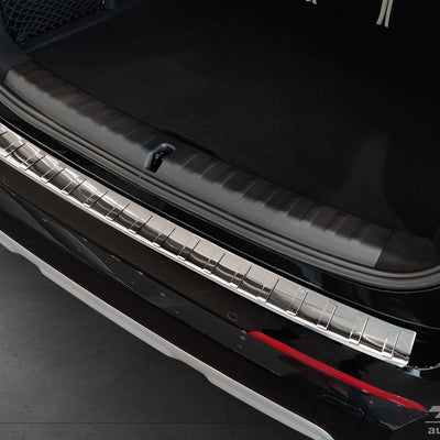 Ladekantenschutz für BMW X1 E11 Silber Matt