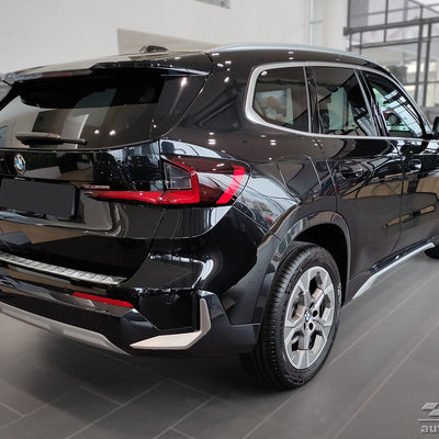 Ladekantenschutz für BMW X1 E11 Silber Matt