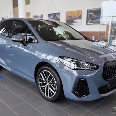 Ladekantenschutz für BMW 2 Active Tourer II U06 M-Paket Silber Matt