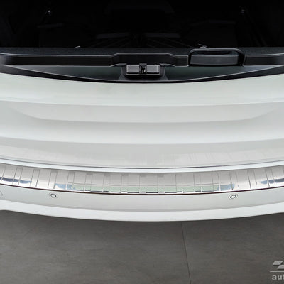 Ladekantenschutz für BMW X5 F15 M-Paket Silber Matt