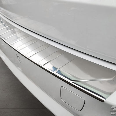 Ladekantenschutz für BMW X5 F15 M-Paket Silber Matt