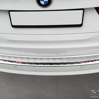 Ladekantenschutz für BMW X5 F15 M-Paket Silber Matt