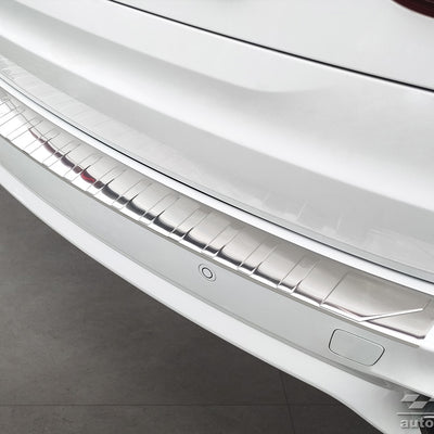 Ladekantenschutz für BMW X5 F15 M-Paket Silber Matt