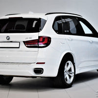 Ladekantenschutz für BMW X5 F15 M-Paket Silber Matt