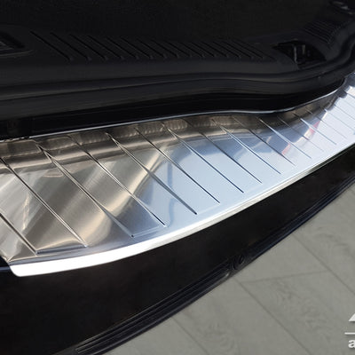 Ladekantenschutz für Ford Mondeo IV MK4 Turnier FL Silber Matt