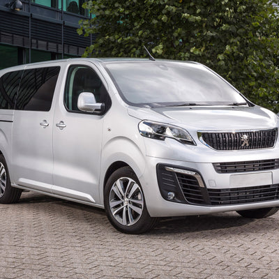 Ladekantenschutz für Citroen Space Tourer / Peugeot Traveller / Toyota Proace Verso II Silber Matt