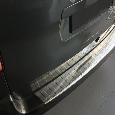 Ladekantenschutz für Citroen Space Tourer / Peugeot Traveller / Toyota Proace Verso II Silber Matt
