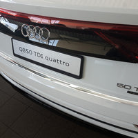 Ladekantenschutz für Audi Q8 Silber Poliert Chrome