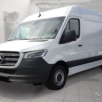 Geriffelter Kantenschutz für Mercedes Sprinter III Schwarz Matt