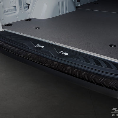 Geriffelter Kantenschutz für Mercedes Sprinter III Schwarz Matt