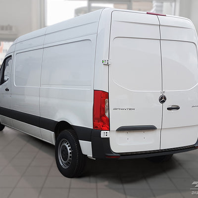 Geriffelter Kantenschutz für Mercedes Sprinter III Schwarz Matt