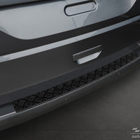 Geriffelter Kantenschutz für VW T6 Schwarz Matt