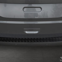 Geriffelter Kantenschutz für VW T6 Schwarz Matt