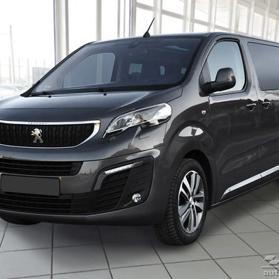 Geriffelter Kantenschutz für Citroen Space Tourer / Peugeot Traveller / Toyota Proace Verso II passend für Modelle mit einer Plastikoberfläche