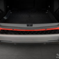 Geriffelter Kantenschutz für Dacia Duster II Schwarz Matt
