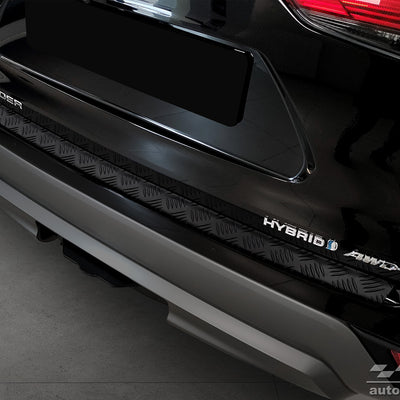 Geriffelter Kantenschutz für Toyota Highlander Schwarz Matt