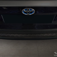 Geriffelter Kantenschutz für Toyota RAV4 V Schwarz Matt