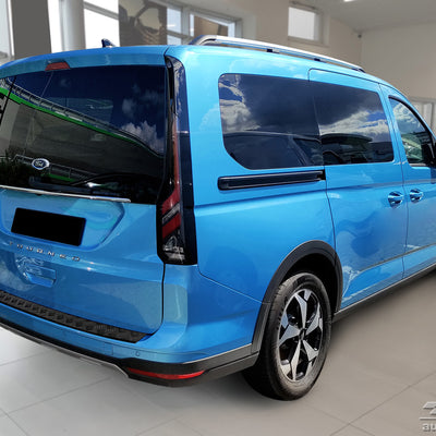 Geriffelter Kantenschutz für Ford Tourneo Connect III Schwarz Matt