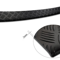 Geriffelter Kantenschutz für Ford Tourneo Connect III Schwarz Matt