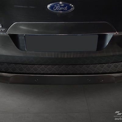 Geriffelter Kantenschutz für Ford Transit / Tourneo Connect II Schwarz Matt