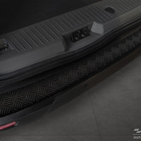 Geriffelter Kantenschutz für Ford Transit / Tourneo Connect II Schwarz Matt