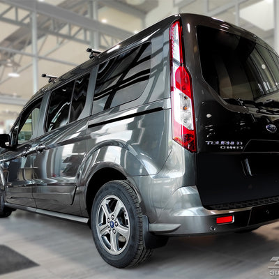 Geriffelter Kantenschutz für Ford Transit / Tourneo Connect II Schwarz Matt