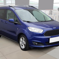 Geriffelter Kantenschutz für Ford Tourneo Transit Courier II Schwarz Matt