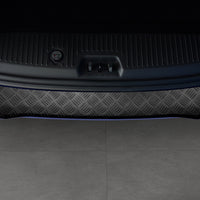 Geriffelter Kantenschutz für Ford Tourneo Transit Courier II Schwarz Matt